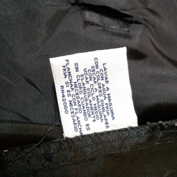 Vintage 1990s Halloween Vest Women Large Black Pumpkin Witch Ghost Novelty - Picture 15 of 16